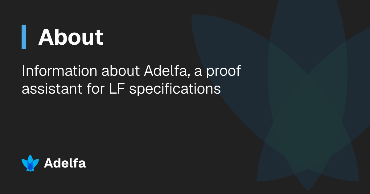 About | Adelfa